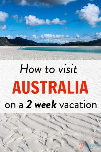 Read more about the article Only have 2 weeks vacation time? And Australia is on your bucket list? Use these…