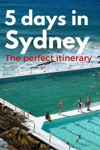 Read more about the article Travelling to Sydney soon? This bespoke 5 day itinerary will cover it all: cultu…