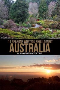 Read more about the article Contrary to popular belief, winter is indeed a fabulous time to visit #Australia…