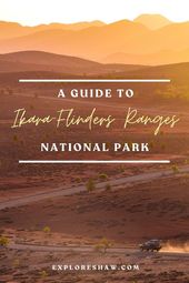 Read more about the article A Guide To Visiting Ikara-Flinders Ranges National Park