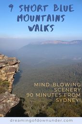 Read more about the article 9 Amazing Short Walks in Blue Mountains Australia