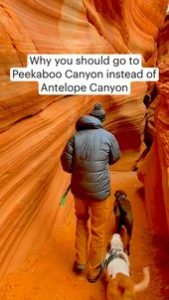 Read more about the article Why you should go to Peekaboo Canyon instead of Antelope Canyon