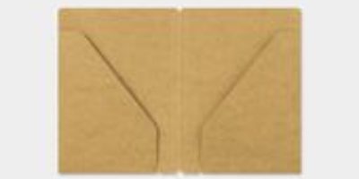 Passport Size Refill – Kraft Paper Folder – 010